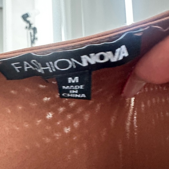 Tan jumpsuit - Picture 7 of 7